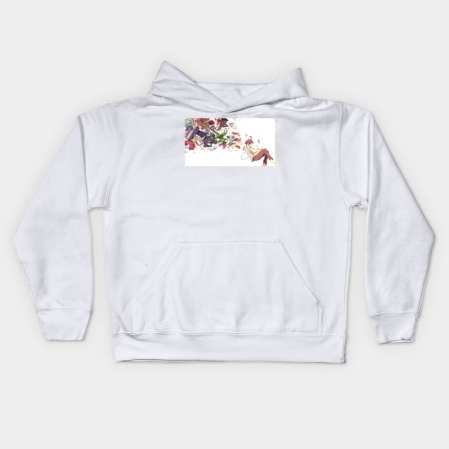 Inspire Kids Hoodie by Zelbunnii